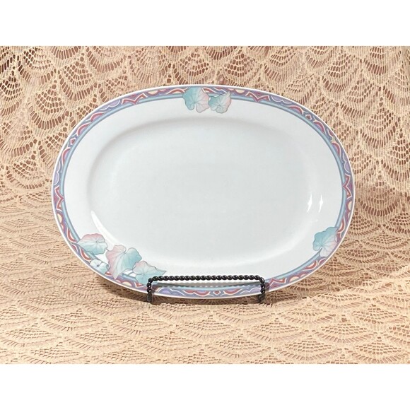 Vintage 1980s Graf Von Henneberg Platter 80s Art Deco Revival Home Decor - Picture 1 of 3